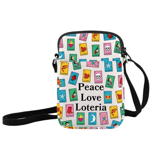 Cadeau Loteria sac à bandoulière mexicain JXGZSO pour passionnés