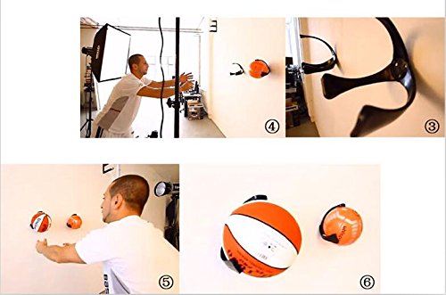 ELEOPTION Supporto da parete per pallone da