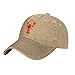 Haebfsl Lobster Vintage Cotton Unisex Baseball Cap Low Profile Dad Hat Adjustable for Men and Women, Natural