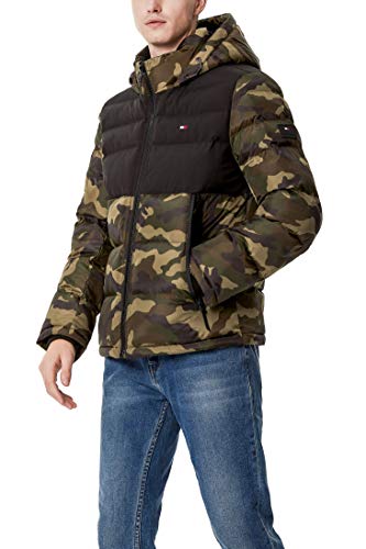 Image of Tommy Hilfiger Men's Classic Hooded Puffer Jacket (Standard and Big & Tall)