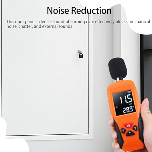Puerta de acceso aislada 70x90 cm con cerradura para techos y conductos HVAC 6