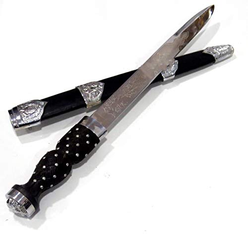 Scottish Dirk Dagger Hand-Forged Blade Dagger with Scabbard