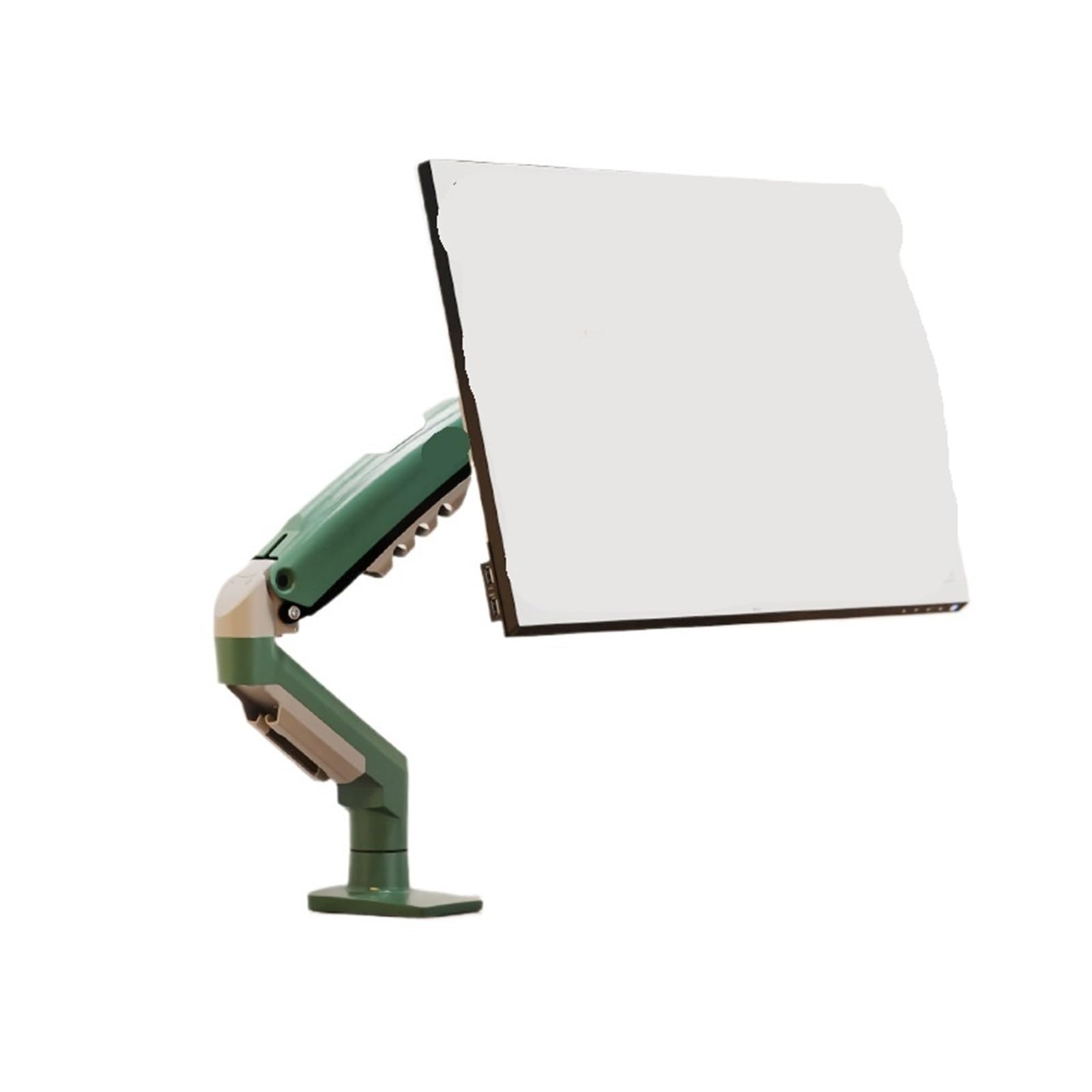 IKPGBZXM Monitor stand desktop height-adjustable arm rotation(F80olivegreen)
