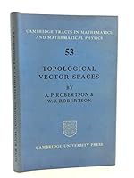 Topological Vector Spaces B0000CMCM1 Book Cover
