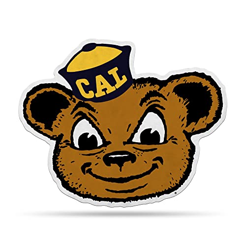 Rico Industries NCAA Cal Berkeley Golden Bears Mascot Shape Cut Pennant - Home and Living Room Décor - Soft Felt EZ to Hang 18x0.10x18