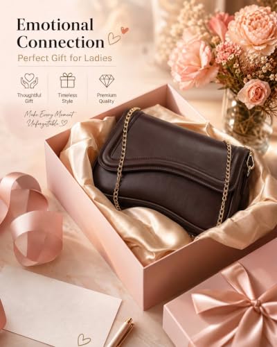 Image of Amszke Shoulder Bag for Women Y2K Crossbody Purse PU Leather Underarm Handbag 2 Adjustable Strap for Daily Commute Travel