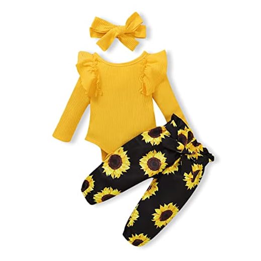 Amissz Babykläder Set Flicka Långärmad/Kortärmad Ruffle Romper Outfits + Byxor i Leopardmönster Söt Mode Nyfödd Baby Kläder Flicka Set 0-24 månader