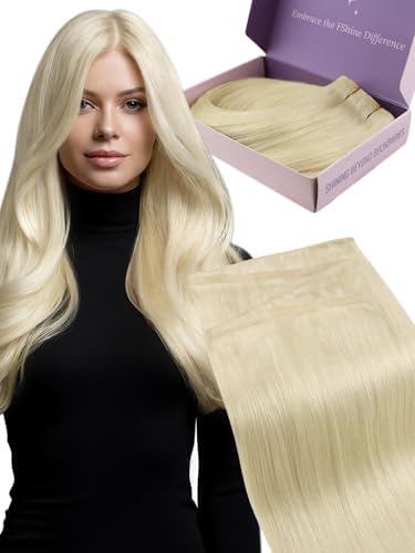 Fshine Butterfly Weft Real Hair Brown w/Light Blonde 20 Inch 50g