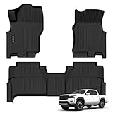 Naibeve Floor Mats for Nissan Frontier 2022-2025 2026 - All Weather for Nissan...