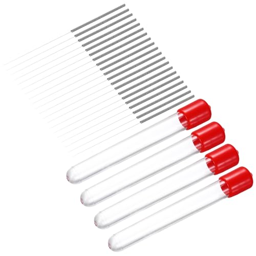 sourcing map 20Pcs 3D Printer Nozzle Cleaning Kit 0.2mm Cleaner Needles