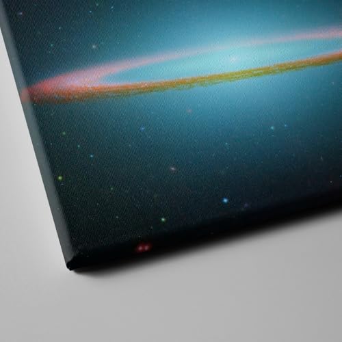 Decoración galaxia Sombrero en lienzo mediano: transforma tu salón con el Hubble 3