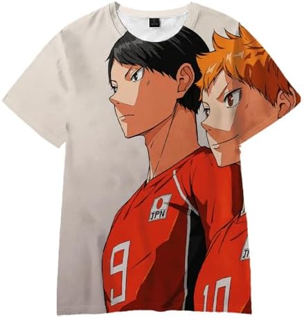 Haikyuu Character Kageyama - Maglietta da uomo, colore