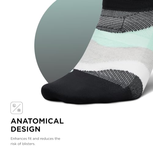 Image of Feetures Elite Light Cushion Mini Crew Sock - Sport Sock with Targeted Compression