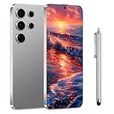 FNCOCO C24 5G Unlocked Cell Phone,8GB+256GB Smartphone,Android 14 Phone, 7.0' HD Display,6800mAh Battery, 108MP+48MP Camera,Support Dual SIM/Fingerprint Lock/Face ID 5G Phone-Grey