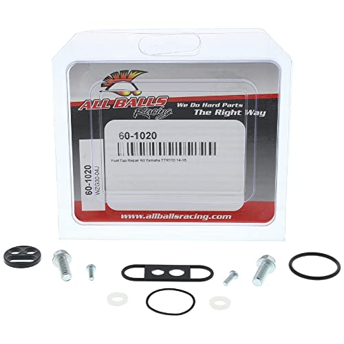 Image of All Balls Racing Fuel Tap Repair Kit 60-1020 Compatible With /Replacement For Yamaha TTR110 2014-2018
