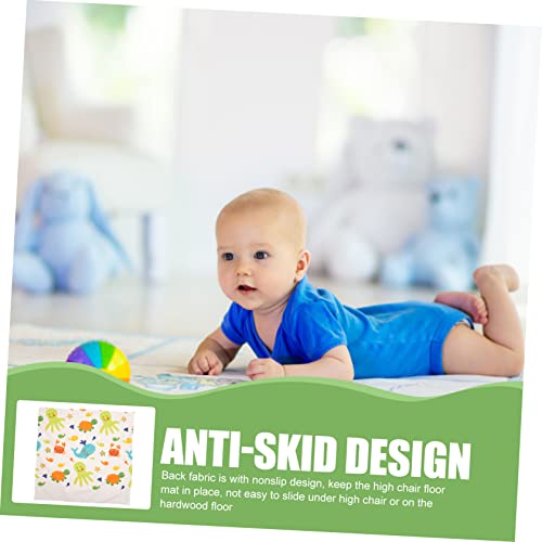 Outanaya Hoge Voet Eetkamerstoel Kussen Speelkleed Voor Baby Vloermatten Voor Baby'S Vloer Zitkussen Vloerbeschermers Voor Stoelen Kinderkamer Tapijten Baby Gym Mat Wasbare Mat Park - Afbeelding 5