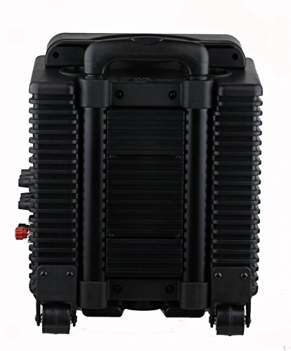 Hisonic Hs700 True Rms 35 Watts Rechargeable & Portable Pa System With Built-In Vhf Wireless Microphones, Bluetooth Connected With Cellphone,Pad,Music Player/Recorder & Fm Radio, Color Black #TOP2