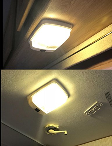 Qoope - Pack of 20-3000K Warm White 1156 BA15S 1141 1003 1073 7506 LED Bulbs 5050 18-SMD Replacement Lamps for 12V Interior RV Camper Trailer Lighting Boat Yard Light Bulbs
