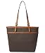 Michael Kors Winston Medium Top Zip Pocket Tote Brown/Acorn One Size