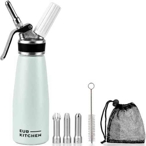 Image of EurKitchen Aluminum Whipped Cream Dispenser - Mint