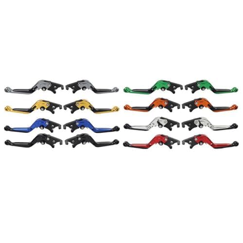 Juego De Manetas De Embrague Y Freno para Speed Triple R 2012-2015,Ajustables Extensibles Palancas Articuladas De Motocicleta