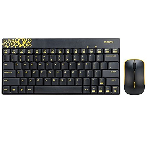 UNAKIM-- Mofii GO180 USB Wireless Gaming Keyboard and Mouse Set For PC Laptop Desktop Mac
