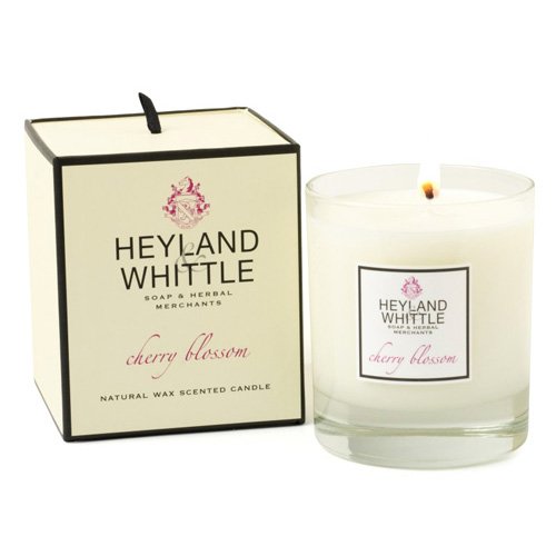 Heyland&Whittle Cerezo En Flor Soja Vela en un Cristal