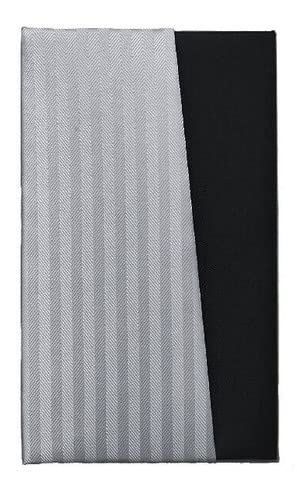 福正堂 ふくさ スマート袱紗 慶弔両用 冠婚葬祭マナーBOOKセット 袱紗 数珠袋 結婚式 葬式 ダブル グレー×ストライプ