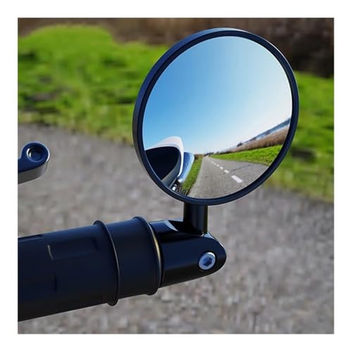 Espejo retrovisor para motocicleta extensible y pequeño para rutas urbanas de vision amplia 6