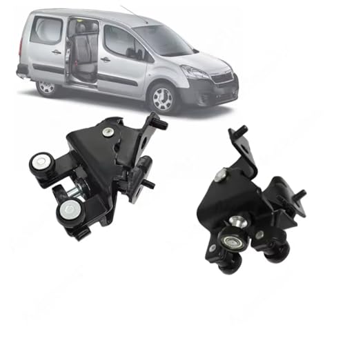 Bisagra central izquierda de puerta corredera para Citroen Berlingo B9 2008-2024 4