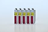 2 Jahre Garantie T1283 Printing Saver 5 Magenta Tintenpatronen kompatibel für EPSON Stylus S22 SX125 SX130 SX230 SX235W SX420W SX425W SX430W SX435W SX438W SX440W SX445W SX445WE Office BX305F BX305FW Plus
