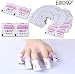 Elite99 Limpiador de Uñas Gel Semipermanente Manicura Esmaltes Pegajosos 200pcs Toatillas de...