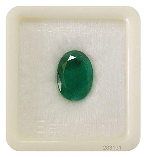 Émeraude naturelle non traitée de 5,62 carats de qualité supérieure A+