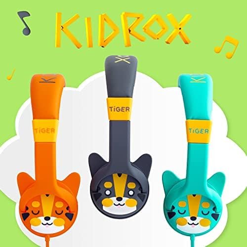 Miniatura 7 de Kidrox Audífonos para niños de 1 año en adelante auriculares para bebés de 1 a 3 años, audífonos infantiles para niñas y niños, auriculares con