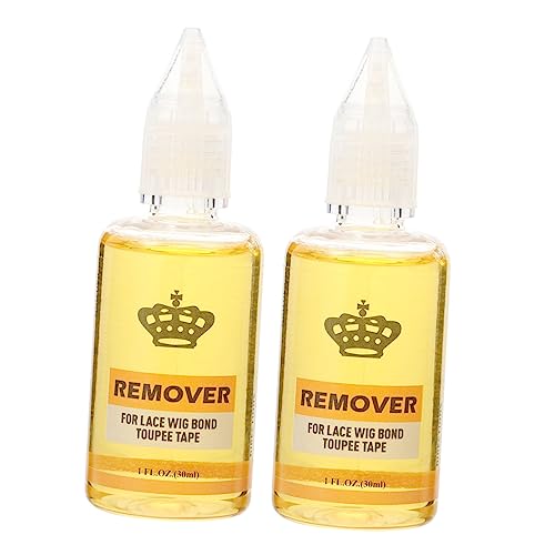 VINTORKY Lace Bond Adhesive Spray Remover Hair Glue Remover Spray 2 Bottles 30ml Fast Acting for Lace Wigs