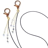 [R-days代官山] 7色 サテンコード マスク チェーン 2-WAY マスクチェーン ピアスチャーム レディース 日本製