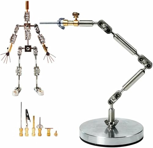 Kits d'armatures en Stop Motion en acier durable avec rotules de précision - 2
