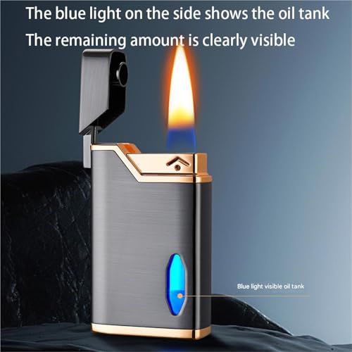 Encendedor de queroseno con cuatro modos de encendido y ventana de control 6