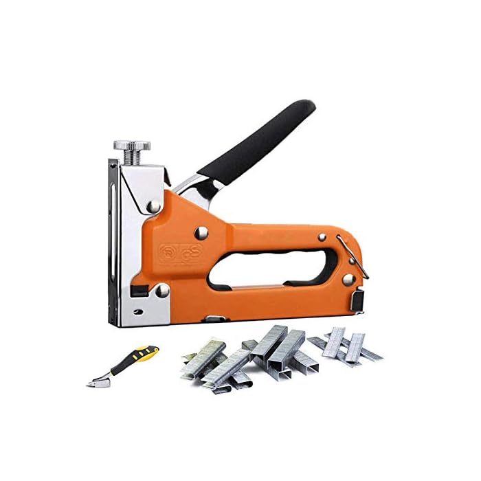 Buy Boloniprod Staple Gun Heavy Duty 3 Way Stapler Tacker Tool Kit 3in