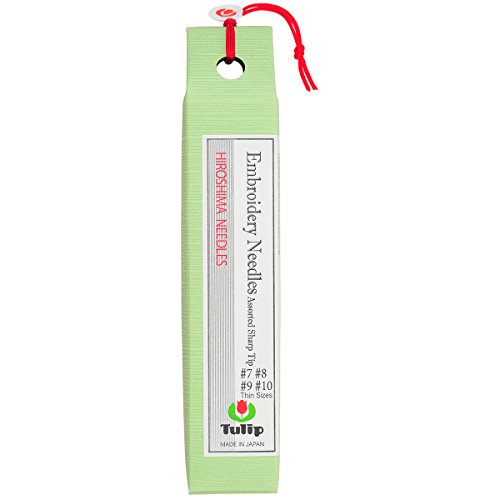 Sewline Tulip Embroidery Needles Assorted Thin 8/Pack