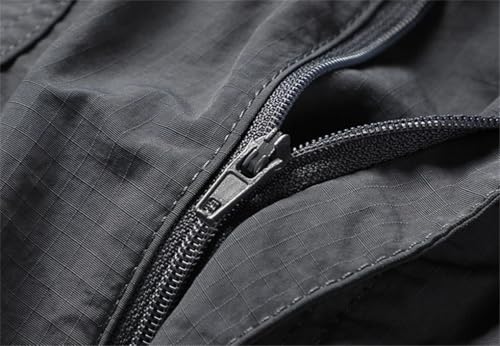 Solid Color Casual Simple Elastic Pocket Stitching Outdoor Men's Work Pants4