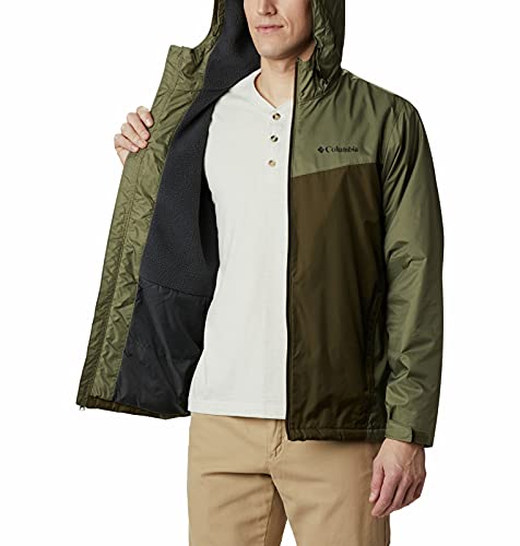 sherpa lined rain jacket