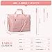 Maelstrom Gym Bag for Women,40L Travel Duffel Bag with Shoes Compartment and Wet Pocket,Waterproof Carry On Weekender Bag,Sport Gym Tote Bags Swimming Yoga, Hospital Holdalls-Pink