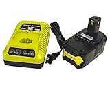 P108 5.0Ah Battery + Charger P117, Replace for Battery 18V P102 P108 P197 P107 P103 P104 P105 P109 P190, Compatible with Ryo 18V Tools