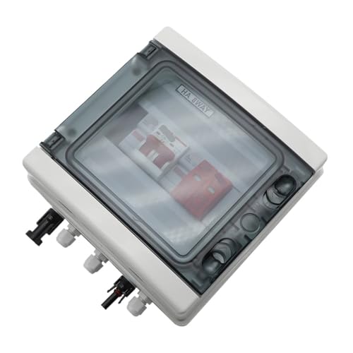 Boîtier PV 500V anti-foudre avec disjoncteur DC MCB 50A étanche