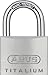 Produktbild ABUS Vorhängeschloss Titalium 64TI/60 - Kellerschloss mit Schlosskörper aus Spezial-Aluminium - gehärteter Stahlbügel - ABUS-Sicherheitslevel 6