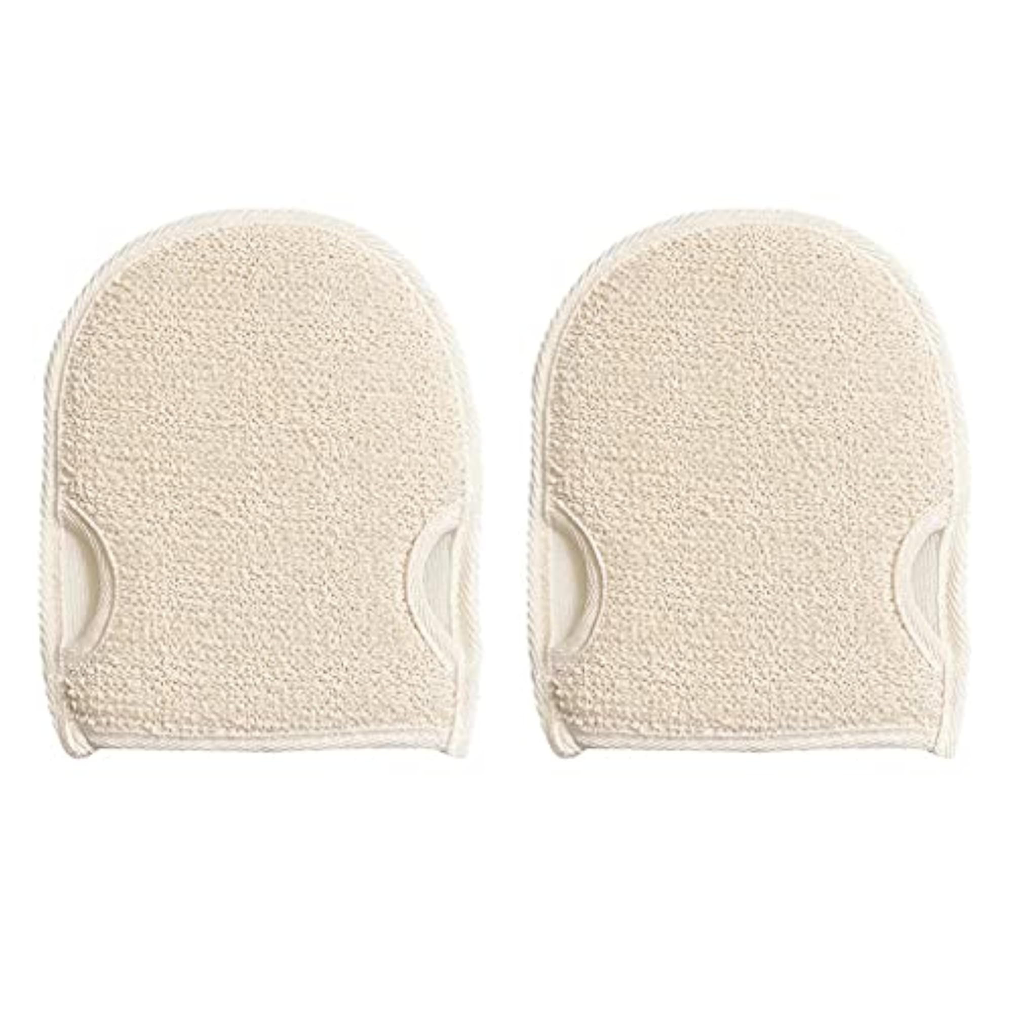 2 Pieces Bath Scrub Gloves Exfoliating Shower Mitts