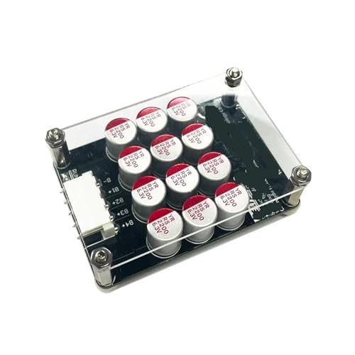 Ecualizador de Baterías 5 A, Equilibrador Activo con Tablero de Condensadores para Baterías de Litio 4S/8S/16S, con Estuche Protector (3-4S, 5A, Li-ion/LiFePO4) miniatura 1