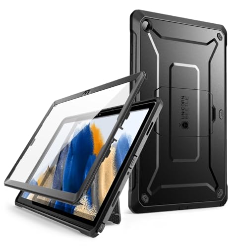 Image of SUPCASE for Samsung Galaxy Tab A9 Plus Case with Stand (Unicorn Beetle Pro), [Built-in Screen Protector] Heavy Duty Rugged Kickstand Protective Tablet Cover for Galaxy Tab A9 Plus 11 Inch, Black