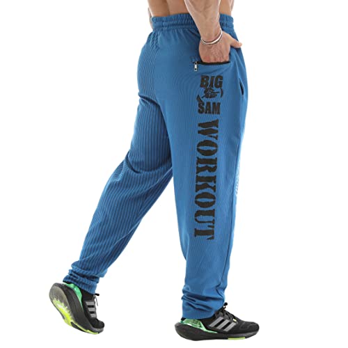 Pantalon de survêtement homme avec poches zippées pour musculation - 7